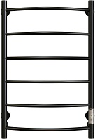 Aringa Полотенцесушитель электрический Берген 80x50 AR03009BL черный