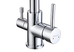 Aquatek Смеситель для кухни AQ1085CR с краном для питьевой воды, хром – фотография-2