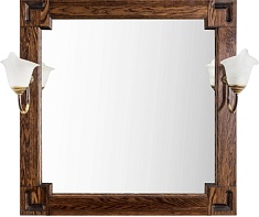 Водолей Зеркало Дубэлла 80 орех