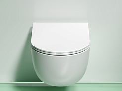 Ceramicanova Подвесной унитаз Modena Rimless CN6063MW белый матовый – фотография-3