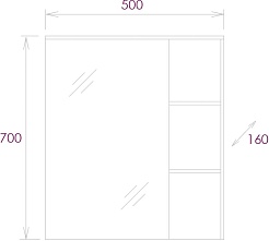 Onika Мебель для ванной Легран 50 дуб галифакс – фотография-13