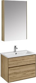 Акватон Мебель для ванной Либерти 75 дуб эльвезия – фотография-1