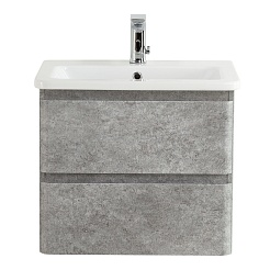 BelBagno Тумба под раковину Albano-Cer 60 подвесная Cemento Verona Grigio – фотография-2