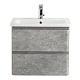 BelBagno Тумба под раковину Albano-Cer 60 подвесная Cemento Verona Grigio – фотография-13