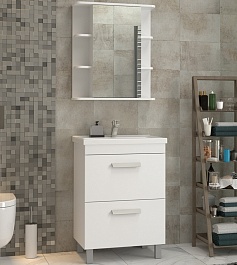 Vigo Мебель для ванной Nova 2-700 белая – фотография-1