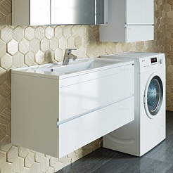 СанТа Мебель для ванной Марс 100, подвесная, Elen 100 – фотография-2