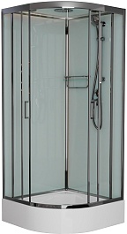 Frank Душевая кабина F400/1 brilliant с крышей – фотография-1