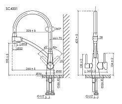 Sancos Смеситель для кухни Eri SC4001CH хром – фотография-6