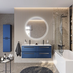 BelBagno Мебель для ванной Eco Cer-N 120 с 4 ящиками sapfiro CZR-8095-120-2 ручки матовые чёрные – фотография-2