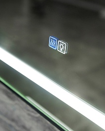 BelBagno Зеркало SPC-KRAFT-600-800-LED-TCH-WARM-NERO – фотография-5