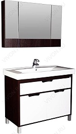 Aquanet Комплект Мебели "Гретта 100" венге (172707) – фотография-2