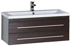 Aquanet Тумба с раковиной Нота 100 венге (171498) – фотография-1