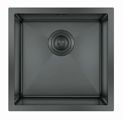 Hoffger Мойка для кухни 4544 Black – фотография-1