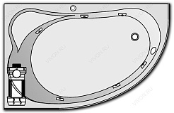 Kolpa San  Комплект гидромассажа Kolpa San Voice Standart (массаж: боковой) – фотография-1