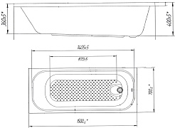 Poseidon Акриловая ванна Nika 150x70 – фотография-3