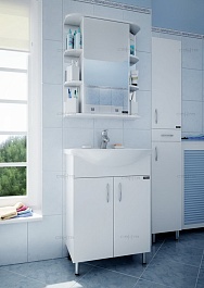 СанТа Зеркальный шкаф Герда 60 фацет – фотография-2