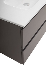 BelBagno Тумба с раковиной Kraft 80 подвесная Темно-Серый матовый с раковиной BB800ETL – фотография-6