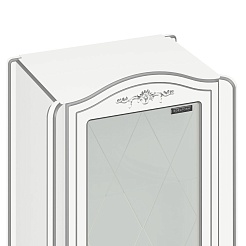  Пенал для ванной Luise белый – фотография-5