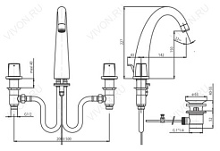 Jacob Delafon Смеситель Elevation E18871-CP – фотография-3