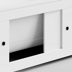 Водолей Экран под ванну двери купе 180 см белый – фотография-8