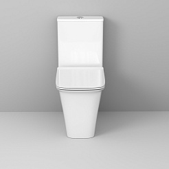 Grossman Унитаз компакт Galaxy GR-4468S белый – фотография-2