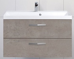 BelBagno Тумба с раковиной AURORA 900 Cemento Pallido, ручки хром – фотография-1