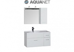 Aquanet Шкаф подвесной к зеркалу "Данте 25" R (156363) – фотография-4