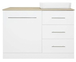 Misty Тумба с раковиной Респект 120 R – фотография-1