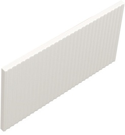 Teymi Фасад для тумбы Vitra 50 Волна белый – фотография-1