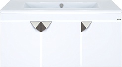 Misty Мебель для ванной Сахара 90 белая – фотография-2