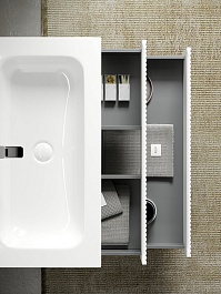 Sancos Тумба под раковину Snob R 100 bianco SNR100W – фотография-5