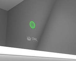 Owl 1975 Зеркало для ванной Skansen 120 OWLM200502 – фотография-6