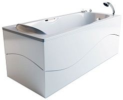 Фэма Экран для ванны Фэма Алассио 180 стеклопластик – фотография-2