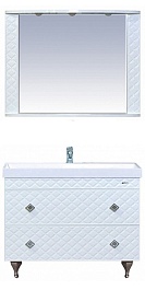 Misty Тумба с раковиной Valencia 100 – фотография-2