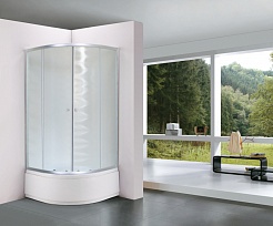 Royal Bath Душевой уголок RB EKO 90 BK-M 90х90х200 – фотография-2