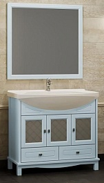 Opadiris Мебель для ванной Омега 90 голубая – фотография-1