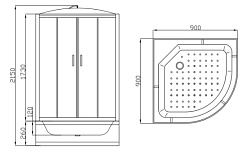 Parly Душевая кабина EBM92 – фотография-5