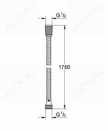 Grohe Душевой шланг "Movario 28410000" – фотография-2