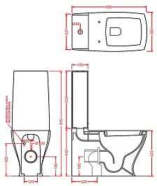 ArtCeram Унитаз-компакт Jazz JZV003 с микролифтом – фотография-5