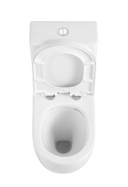 Iberica Blanca Унитаз компакт Bilbao Alto с сиденьем микролифт – фотография-3