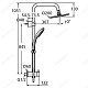 Ideal Standard Душевая система "IdealDuo A5689AA" – картинка-10