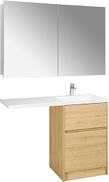 Акватон Мебель для ванной Лондри 60 R дуб сантана – фотография-1