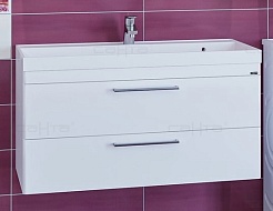 СанТа Тумба для умывальника Вегас 100, подвесная – фотография-1