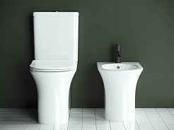 Ceramicanova Напольное биде Star CN1906 белое – фотография-5