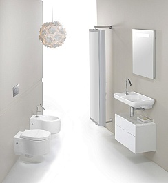 Jacob Delafon Зеркало "Formilia 55" с часами – фотография-5