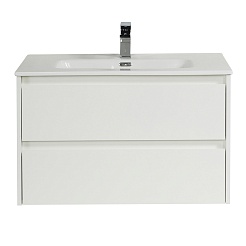 BelBagno Тумба под раковину Kraft 100 подвесная Bianco Opaco – фотография-2