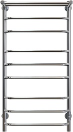 Aringa Полотенцесушитель электрический Бонди 100x50 AR03018CH с полкой хром – фотография-1