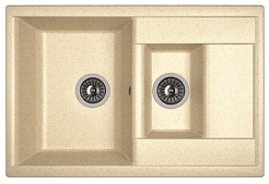 Dr. Gans Мойка гранитная Астра 760 К латте – фотография-1