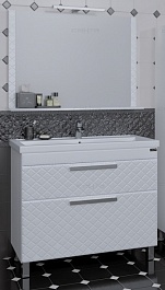 СанТа Мебель для ванной Калипсо 100 NEW – фотография-1