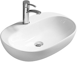 SantiLine Раковина накладная 53 SL-1024 белая – фотография-1